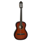 Valencia VC203HCSB - 3/4 Size Classical Guitar - Hybrid, Thin Neck - Satin Classic Sunburst