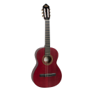 Valencia VC203TWR - 3/4 Size Classical Guitar - Satin Transparent Wine Red