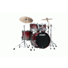 The The TAMA Starclassic Walnut/Birch 3-piece Shell Pack with 22" Bass Drum in - Satin Sapphire Fade (SPF) - No Hardware Included