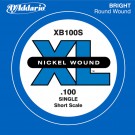 D'Addario XB040S Nickel Wound Bass Guitar Single String Long Scale .045
