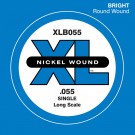 D'Addario XLB055 Nickel Wound Bass Guitar Single String Long Scale .055