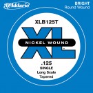 D'Addario XLB125T Nickel Wound Bass Guitar Single String Long Scale .125 Tapered
