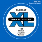 D'Addario XLB135T Nickel Wound Bass Guitar Single String Long Scale .135 Tapered
