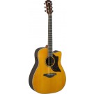 Yamaha A3R ARE Dreadnought Acoustic Electric Guitar - Vintage Natural