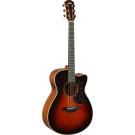 Yamaha AC3M ARE Concert Acoustic Electric Guitar in Brown Sunburst