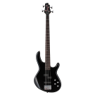 Cort Action Plus 4 String Electric Bass Guitar in Gloss Black