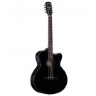 Alvarez 8 String Baritone Acoustic Guitar in Black