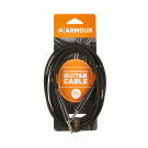 Armour GW10 10ft Guitar Cable - Woven Black