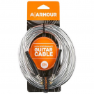 Armour GC20 20ft Guitar Cable - Transparent Silver