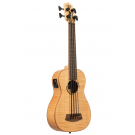 Kala U-Bass Electric Acoustic with Frets in Flamed Maple 