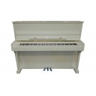 Beale UP118M 118cm Upright Piano in Polished White