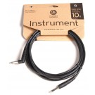 Planet Waves PW-CGTRA-10 Right Angle Instrument Guitar Lead - 10ft