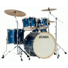 The The TAMA Superstar Classic 5-Piece Shell Pack with 22" Bass Drum in - Indigo Sparkle (ISP) - with SM5W Hardware Pack Included