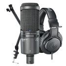 Audio Technica Creator Pack PRO USB Mic, Headphones and Stand Combo Pack