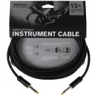 D'Addario Planet Waves 15ft Instrument Cable American Stage Guitar Lead 