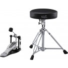 Roland DAP3X V-Drums Accessory Package - Kick Pedal, Throne and Sticks
