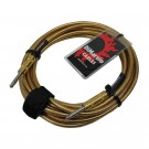 DiMarzio EP1718MG Guitar Cable 18ft in Metallic Gold 