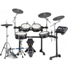  Yamaha DTX8K-X Electric Drum Kit w/ TCS Heads in Black Forest