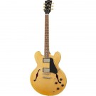 Gibson ES335 Hollowbody Electric Guitar in Satin Vintage Natural 