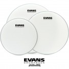 Evans G2 Coated 10 12 14 Fusion Tom Drum Head Pack