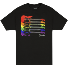 Fender Pride T-Shirt in Black, M