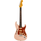 Fender American Professional II Stratocaster Thinline, Rosewood Fingerboard in Transparent Shell Pink