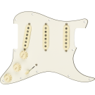 Fender  Pre-Wired Strat Pickguard, Custom Shop Texas Special SSS, Parchment 11 Hole PG