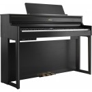 Roland HP704 Digital Piano - Charcoal Black