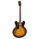 Gibson ES-335 Left Handed in Vintage Burst