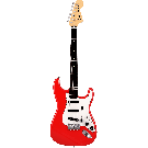 Fender Made in Japan Limited International Color Stratocaster, Rosewood Fingerboard, Morocco Red