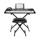 Alesis Harmony 61 MK3 Keyboard Pack inc Stand, Bench & Headphones