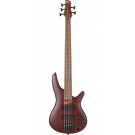 Ibanez SR505E BM Electric 5 String Bass in Brown Mahogany