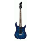 Ibanez GRX70QA Electric Guitar in Trans Blue