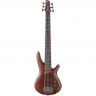 Ibanez -  SR506E BM Electric 6 String Bass - Brown Mahogany