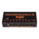 JOYO JP-05 Power Supply 5 Rechargeable Battery Powered Pedal Power Station with USB