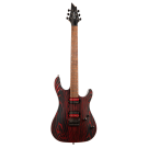 Cort KX300 Electric Guitar in Etched Black Red
