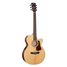 Cort L100F Luce Series Acoustic Electric Guitar in Natural Satin