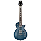 ESP LTD EC-256 Flame Top Electric Guitar - Cobalt Blue