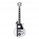 ESP LTD LTD James Hetfield Signature Iron Cross Electric Guitar in Snow White