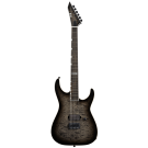ESP E2 M1 Quited Maple See Through Black Electric Guitar
