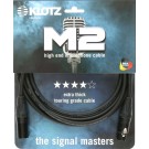 Klotz M2 High-End Microphone Cable XLR-XLR 1m
