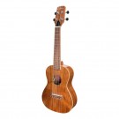 Martinez 'Southern Belle' 8-Series Solid Koa Top Acoustic-Electric Concert Ukulele With Hard Case in Natural Gloss