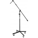 On Stage OSSB96+ Studio Boom Mic Stand With Wheels