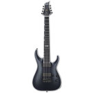 ESP E-II HRF NT-8 Baritone 8 String Electric Guitar in Black Satin