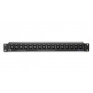 ART-P16 Sixteen Channel XLR Balanced Patch Bay - Rack Mount