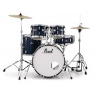 Pearl Roadshow-X 22" Fusion Plus 5 Pce Drum Kit Package in Royal Blue Metallic