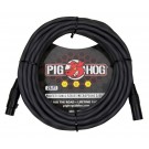 Pig Hog Hex Series Mic Cable, 25ft - Grey