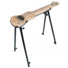 Platinum Lap Steel Guitar Stand Black With Heavy Duty Bag