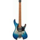 Ibanez QX527PBABS Electric Guitar In Blue Sphere Burst Matte
