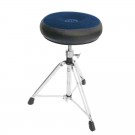 Roc-N-Soc Drum Throne Manual Spindle w/Round Blue Seat